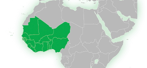 East Africa map